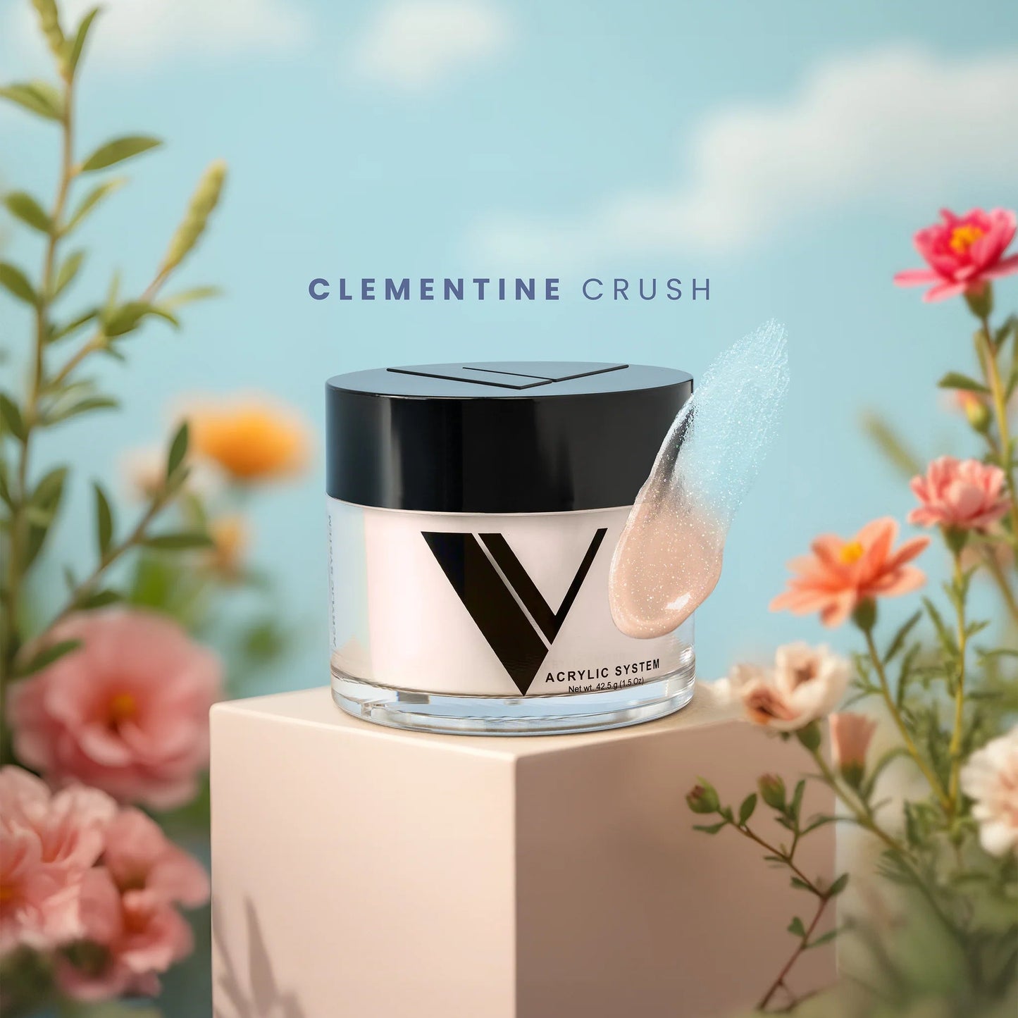 V Beauty Pure Acrylic System - Clementine Crush
