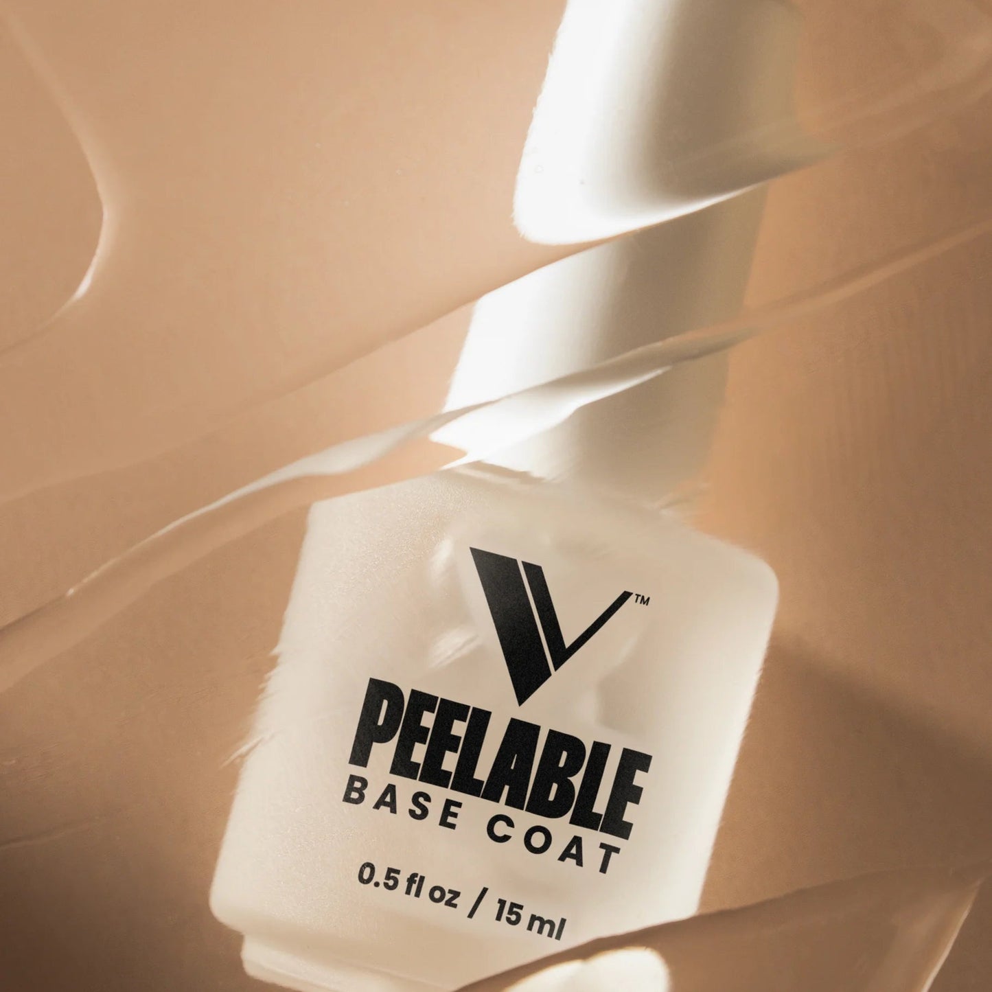 V Beauty Pure - Peelable Base Coat bottle