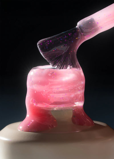 V Beauty Pure Rubber Base - Pink Princess Brush