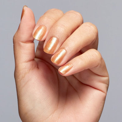 Hands wearing H014 #Virgoals Gel & Polish Duo by OPI