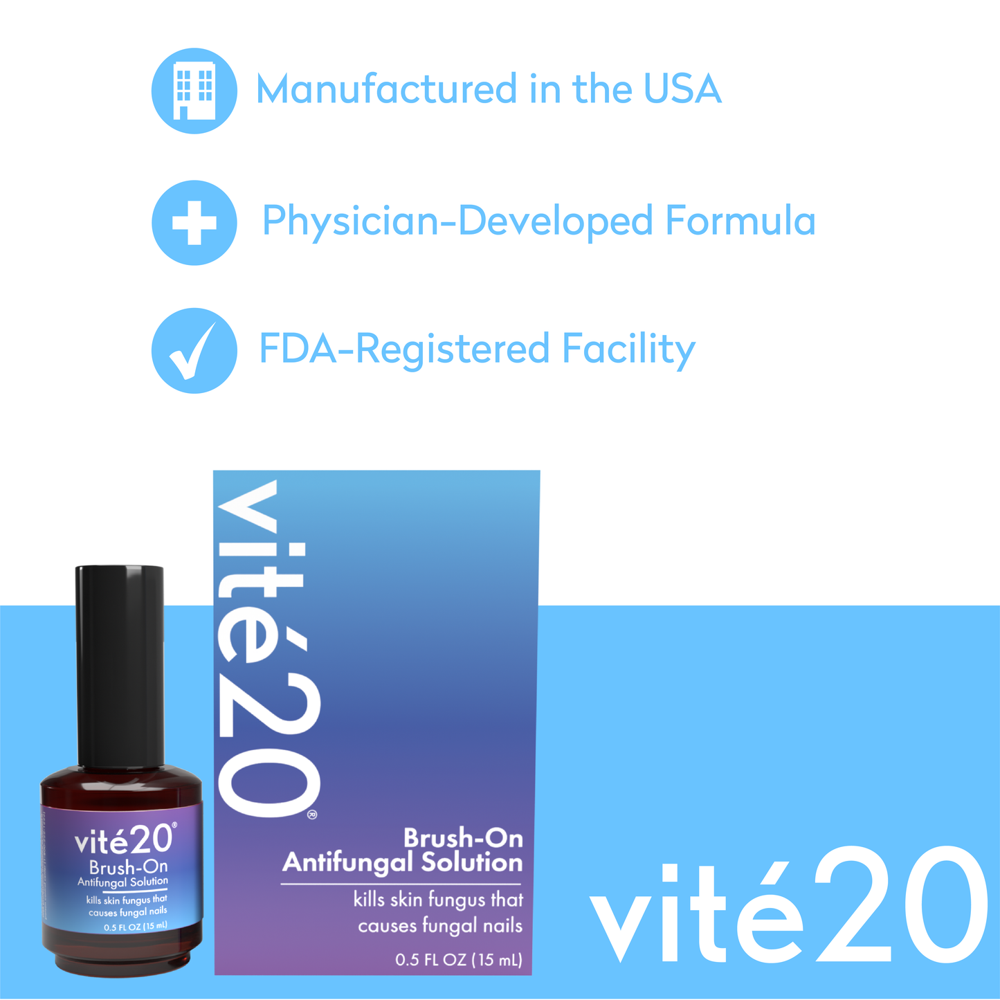 Vite 20 Brush-On Antifungal Solution 0.5oz Example 5