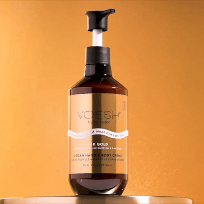 Voesh Hand & Body Creme 28oz - 24k Gold