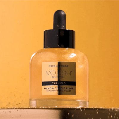 Voesh Hand & Cuticle Elixir 1.69oz - 24k Gold vid
