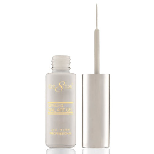 #02 White Striping Brush Gel by Cre8tion