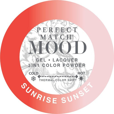 swatch if 003 Sunrise Sunset Perfect Match Mood Trio by Lechat