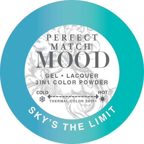 swatch of 010 Sky's The Limit Perfect Match Mood Trio by Lechat