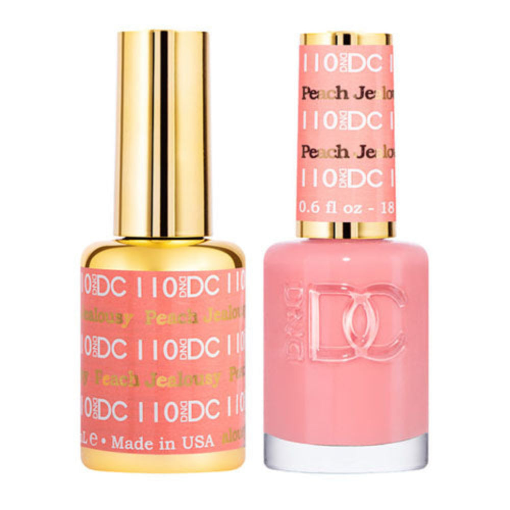 Shop DND DC Gel - 110 Peach Jealousy | Single or Duo