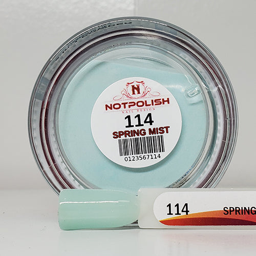 Notpolish Powder - OG114 Spring Mist