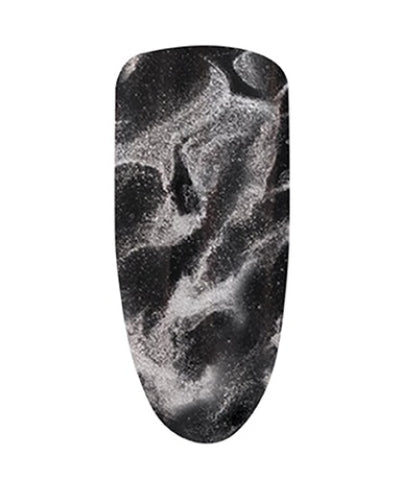 swatch of #13 Silver Gel Ink by DND DC