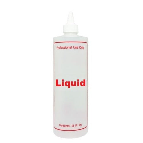 Empty Plastic Bottle with Twist Cap 16oz - Nail Liquid