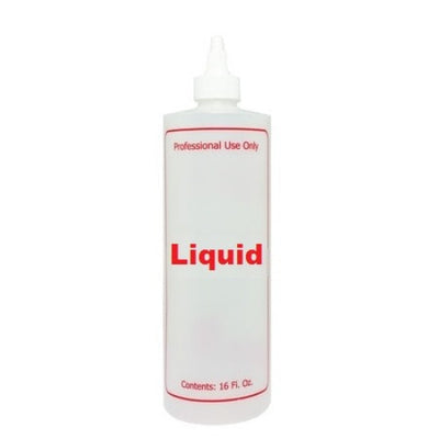 Empty Plastic Bottle with Twist Cap 16oz - Nail Liquid