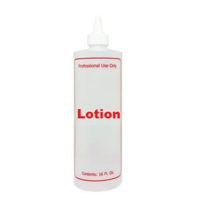 Empty Plastic Bottle with Twist Cap 16oz - Lotion