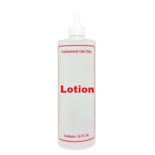 Empty Plastic Bottle with Twist Cap 16oz - Lotion