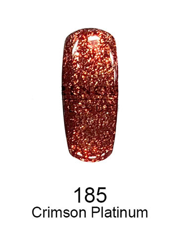 Swatch of 185 Crimson Platinum By DND DC