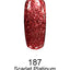 Swatch of 187 Scarlet Platinum By DND DC