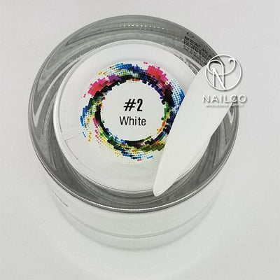 Swatch of #002 White Powder by Notpolish