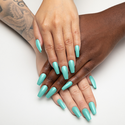 Sample of 230 Aquamarine Cadet Gel Couleur By Apres