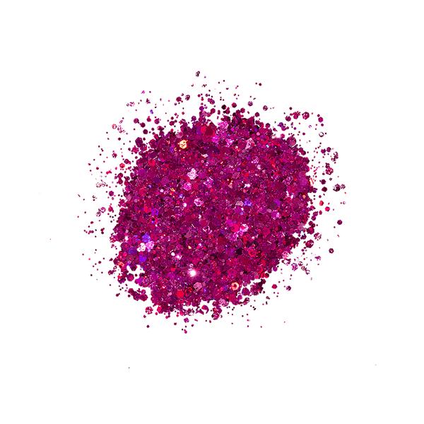 Sample of SP263 Fuschia Shock Sprinkle On by Kiara Sky