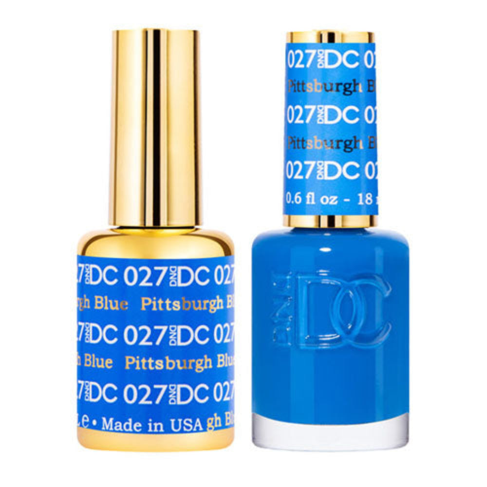 Shop DND Gel Polish 027 Pittsburgh Blue | Single or Duo