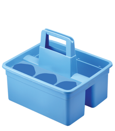 Deluxe Caddy With Insert - Blue