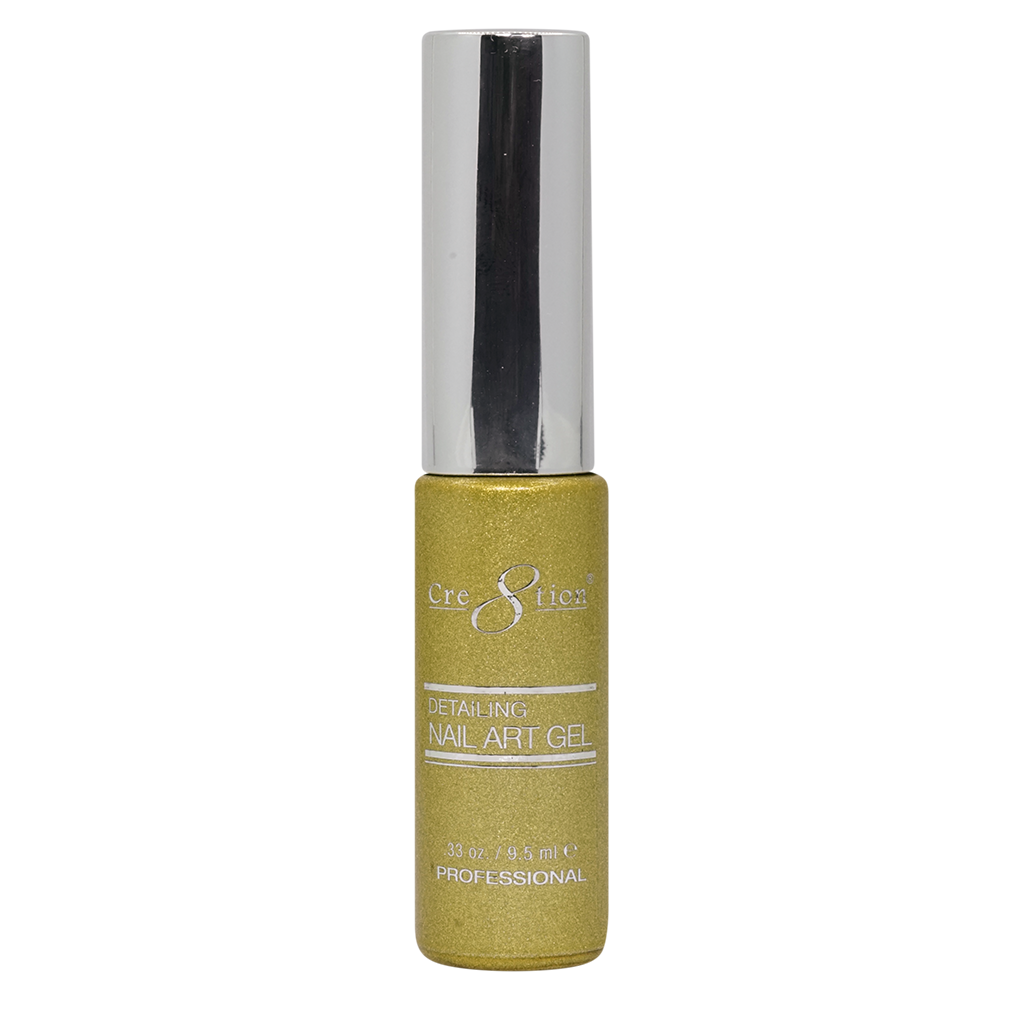 Cre8tion Striping Brush Gel - #31 Gold Platinum 2