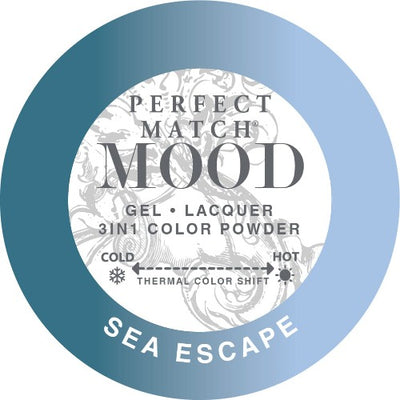 swatch of 033 Sea Escape Perfect Match Mood Trio by Lechat