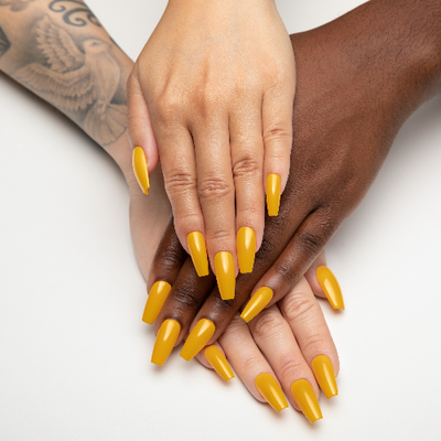 Sample of 362 Mustard Only Gel Couleur By Apres