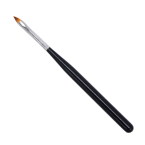 3D Black Wood Handle Acrylic Sculpture Nail Art Brush