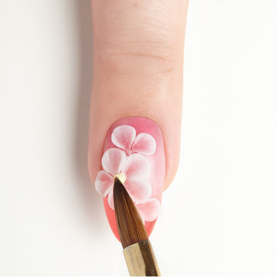 Petal 3D Rubber Sculpture Handle w/ Cap #4