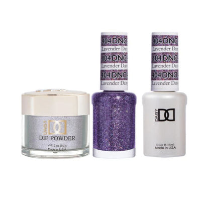 404 Lavender Daisy Star Trio by DND