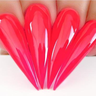 Hands wearing #446 Don't Pink About It Classic Gel & Polish Duo by Kiara Sky