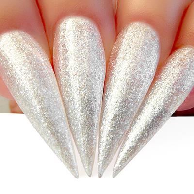 Hands wearing #469 Winter Wonderland Trio by Kiara Sky