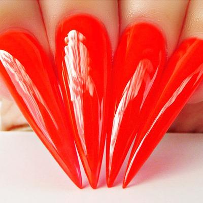 Hands wearing 487 Allure Polish by Kiara Sky