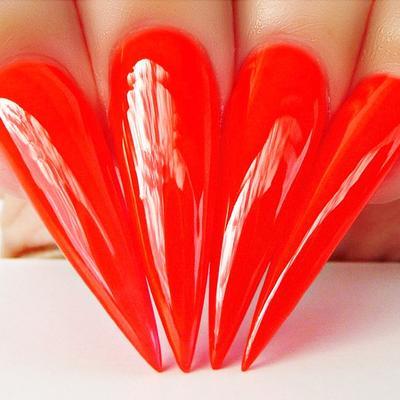 Hands wearing 487 Allure Gel Polish by Kiara Sky