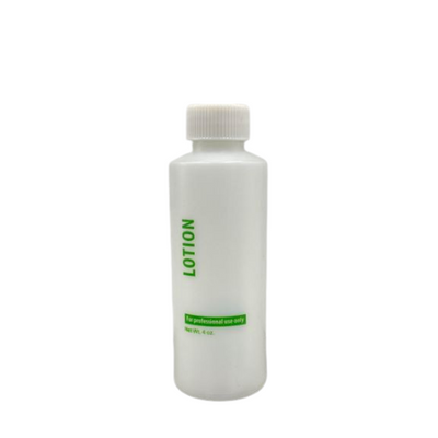 Empty Plastic Bottle with Flip Cap 4oz - Lotion