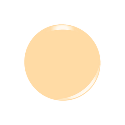 Swatch of N5014 Honey Blonde All-in-One Polish by Kiara Sky