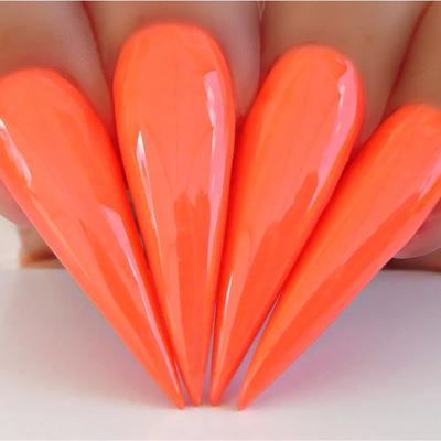 Hands wearing #534 Getting Warmer Classic Gel & Polish Duo by Kiara Sky