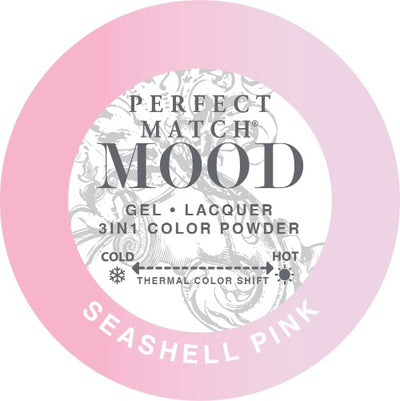 swatch of 056 Seashell Pink Perfect Match Mood Duo by Lechat