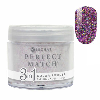 #057 Red Ruby Rules Perfect Match Dip by Lechat