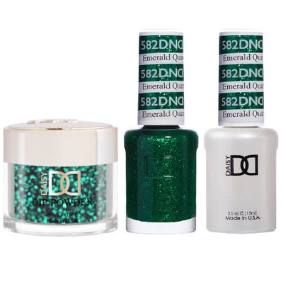 582 Emerald Quartz Trio by DND