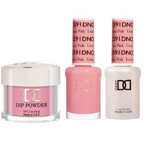 591 Linen Pink Trio by DND