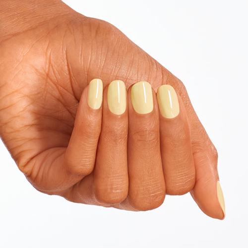 hands wearing H005 Bee-hind the Scenes Gel & Polish Duo by OPI