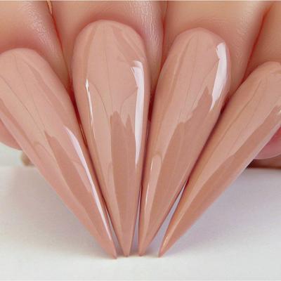 Hands wearing 600 Naughty List Classic Gel & Polish Duo by Kiara Sky