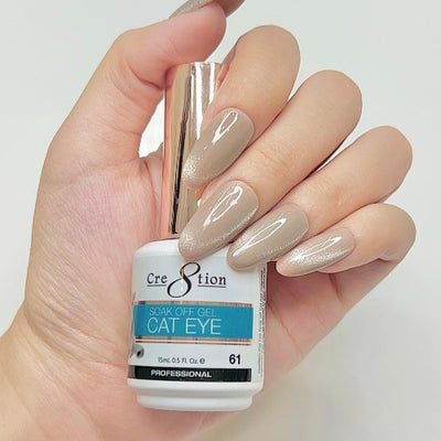 Cat Eye Soak Off Gel 61 By Cre8tion