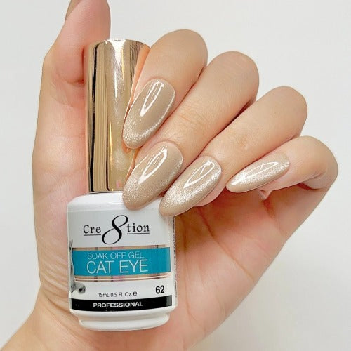 Cat Eye Soak Off Gel 62 By Cre8tion