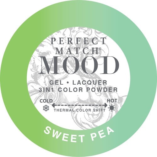 swatch of 062 Mahogany Magic Perfect Match Mood Powder by Lechat