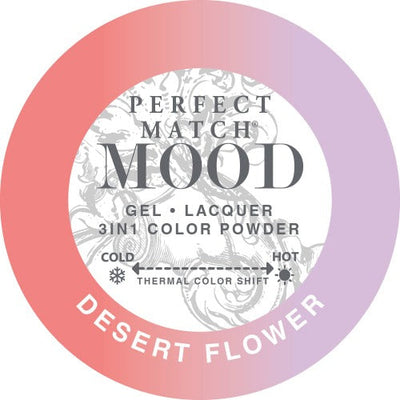 swatch of 065 Desert Flower Perfect Match Mood Trio by Lechat