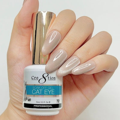 Cat Eye Soak Off Gel 72 By Cre8tion