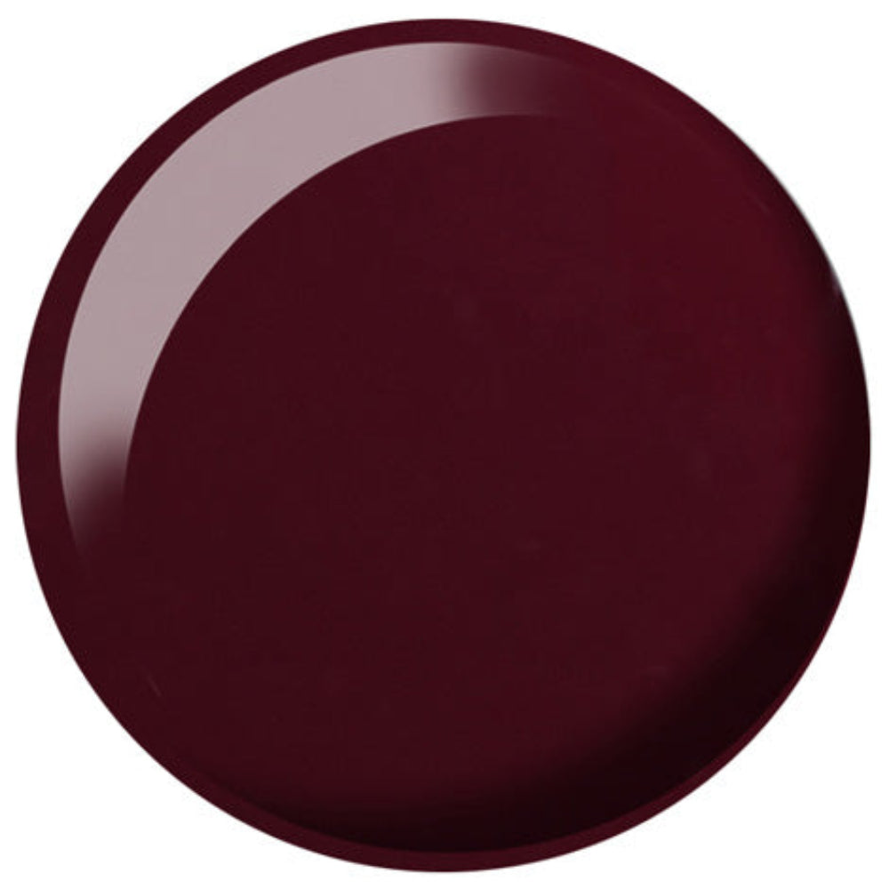 swatch of 751 Cherry Mocha Gel & Polish Duo by DND