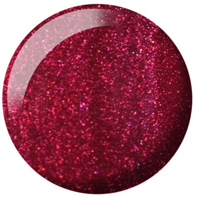 color swatch for DND Gel Polish - 773 Holiday Pomegranate